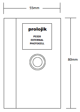 Diagram 2 - PS320 - DALI External Photocell