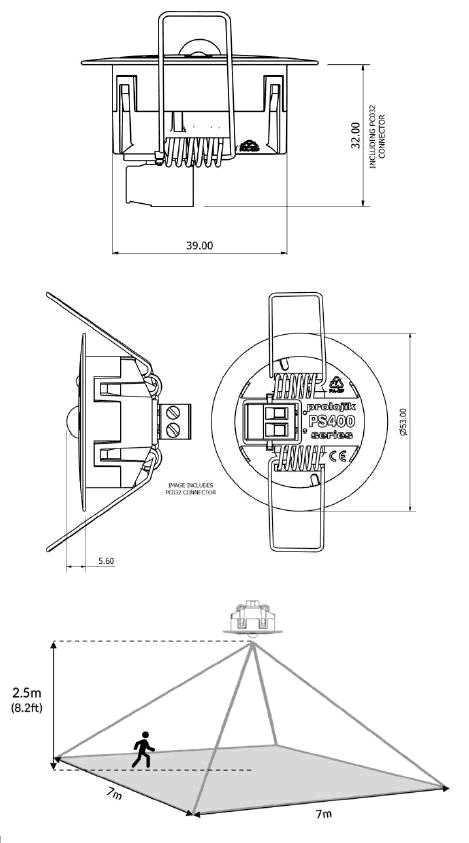 Diagram 1 - PS432 - Multi-Function Sensor